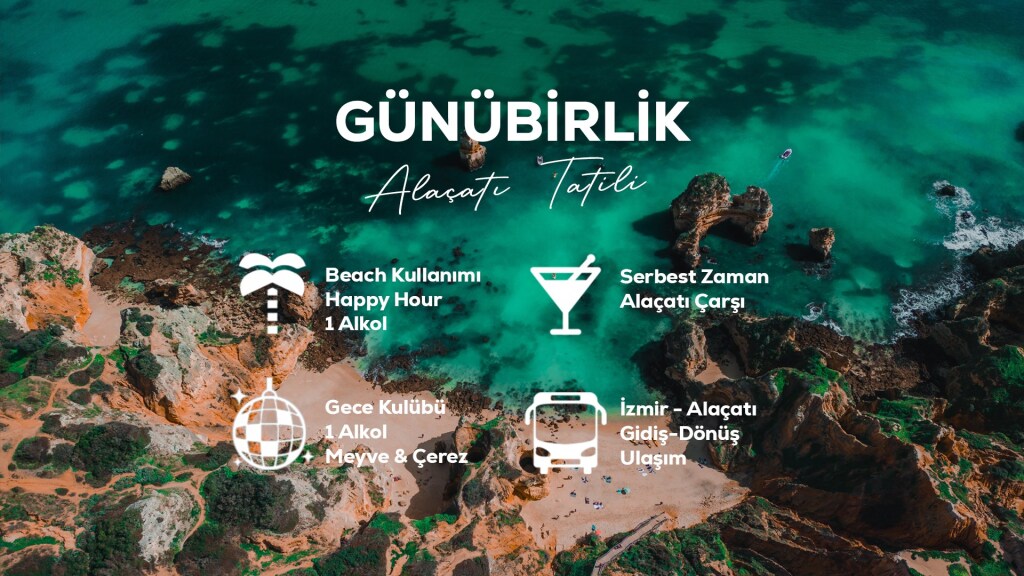 Günübirlik Alaçatı Tatili / 4 Temmuz
