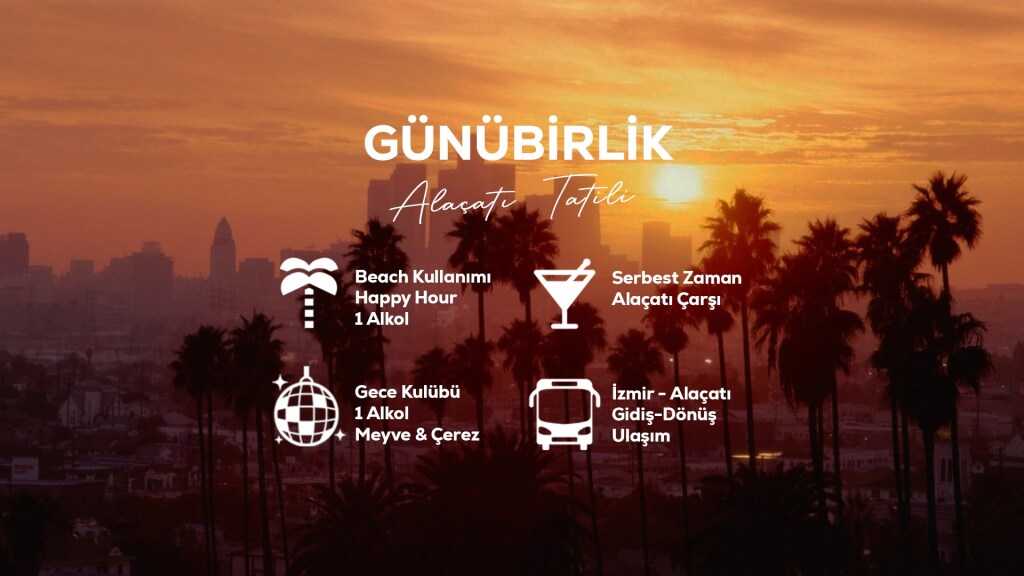 Günübirlik Alaçatı Tatili / 6 Temmuz