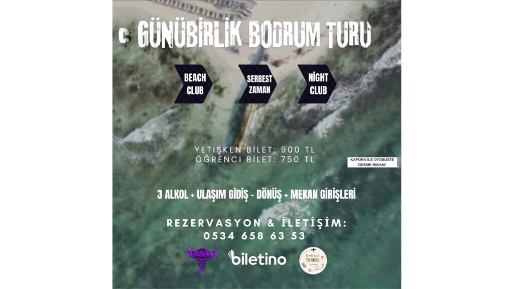 Günübirlik Bodrum Turu