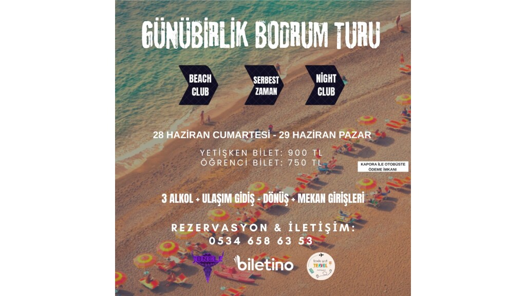 Günübirlik Bodrum Turu