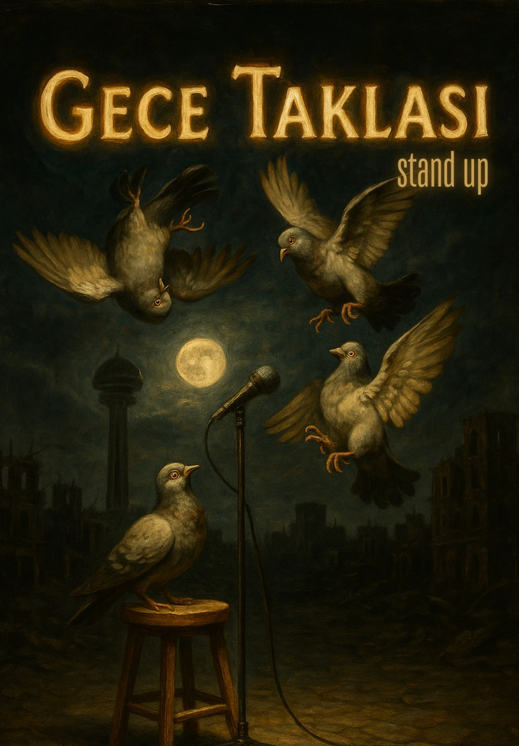 Güvercin Gece Taklası -