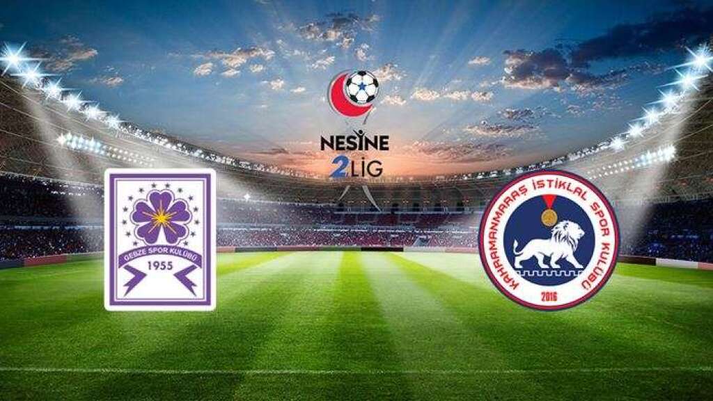Güzide Gebzespor SK - A. Kahramanmaraş İstiklal SK
