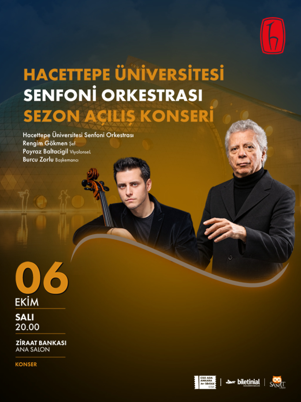 Hacettepe Üniversitesi Senfoni Orkestrası Açılış