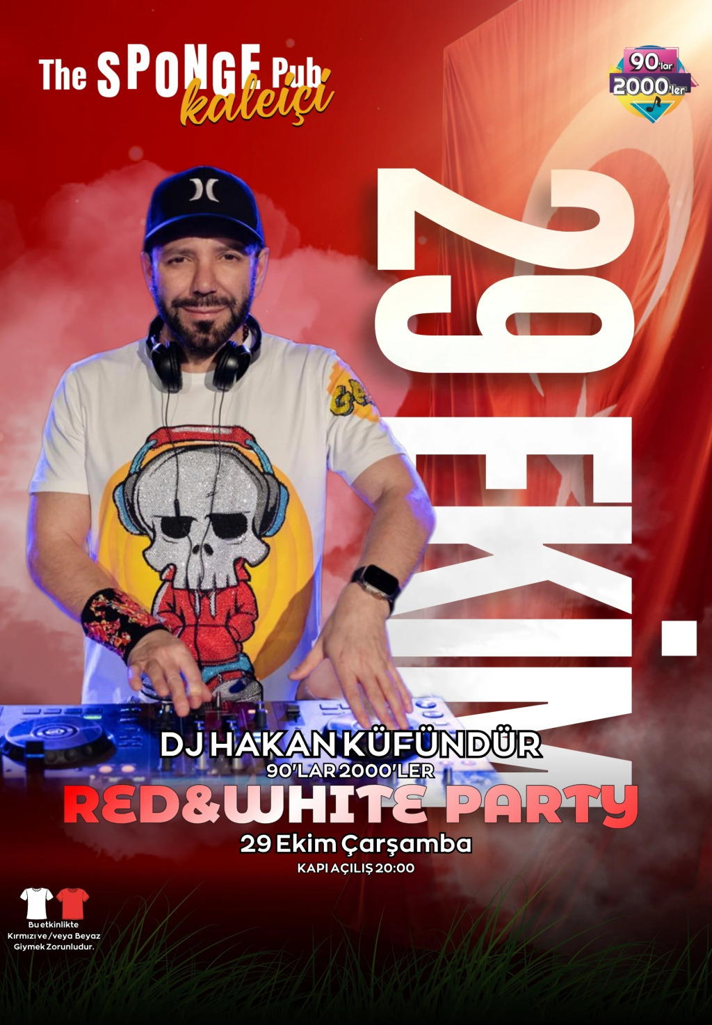 Hakan Küfündür ile 90'lar & 2000'ler Red & White Party