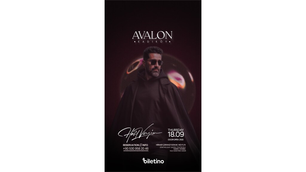 HALİL VERGİN AVALON KADIKÖY SAHNESİ