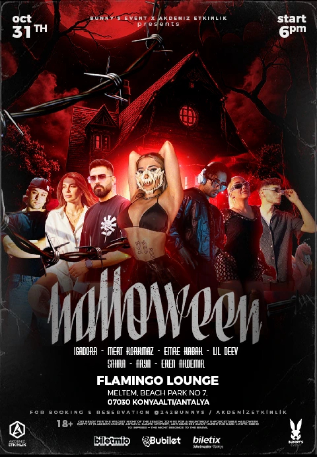 HALLOWEEN NIGHT – FLAMINGO LOUNGE