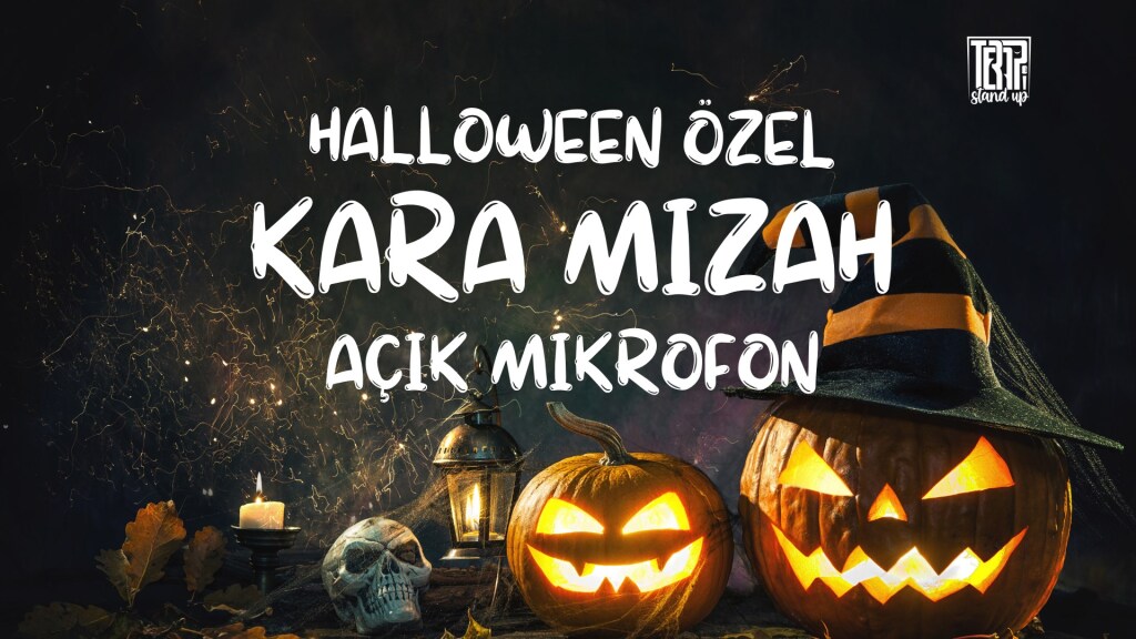 Halloween Özel Kara Mizah Açık Mikrofon