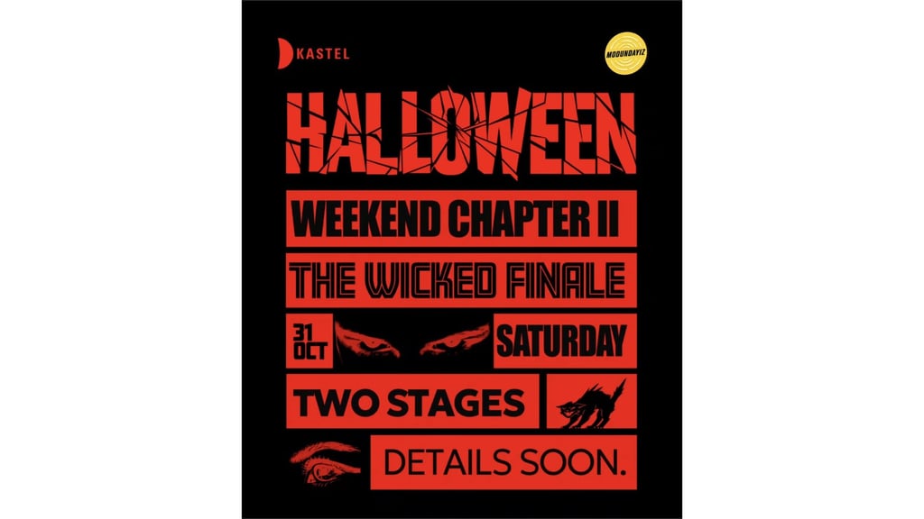 HALLOWEEN PARTY 2026 / KASTEL 31 EKİM CUMARTESİ