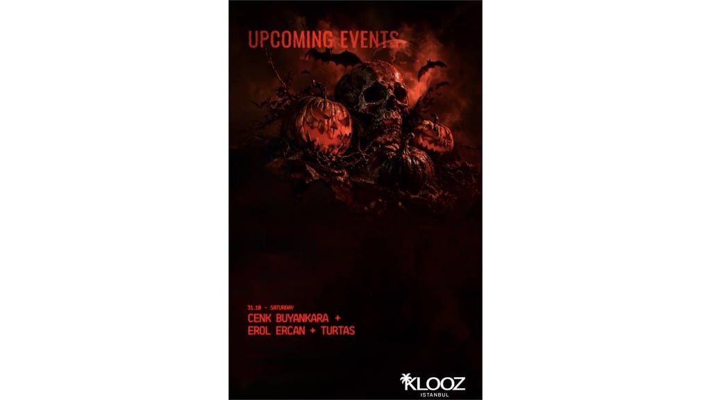 HALLOWEEN PARTY 2026 / KLOOZ İSTANBUL 31 EKİM CUMARTESİ