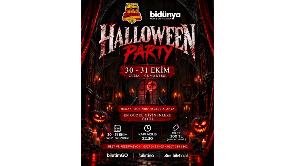 Halloween Party ( Alanya - Robinhood )