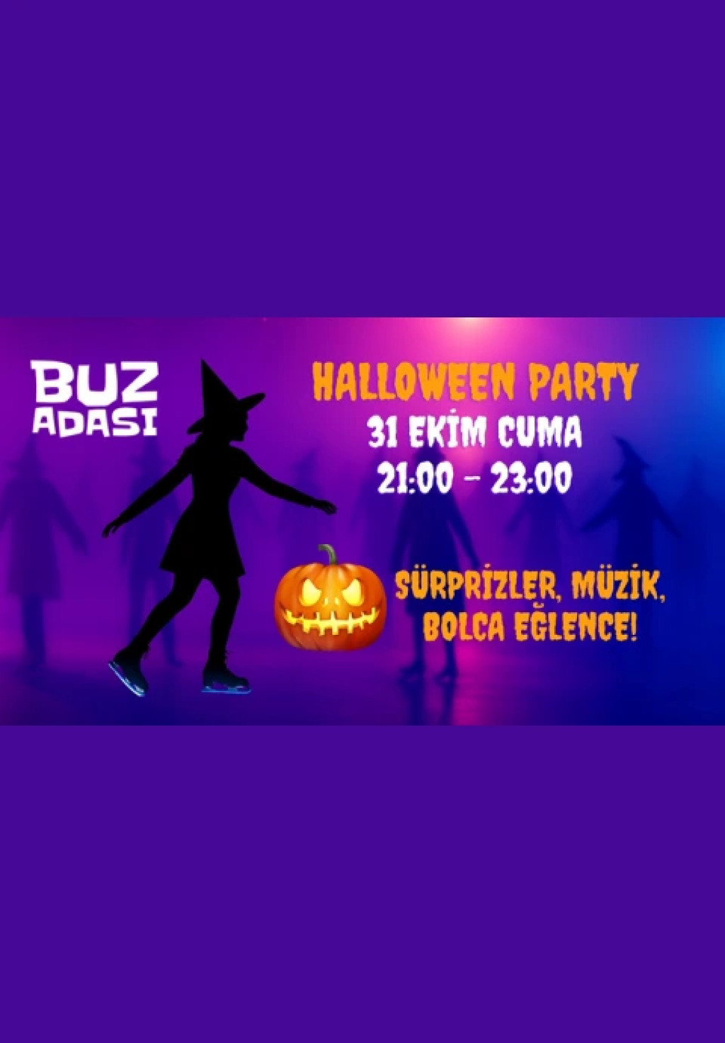 Halloween Party - Buz Adası