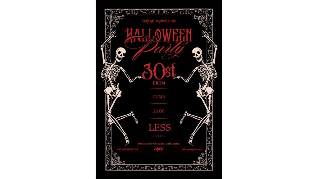 HALLOWEEN PARTY | LESS KURUCESME