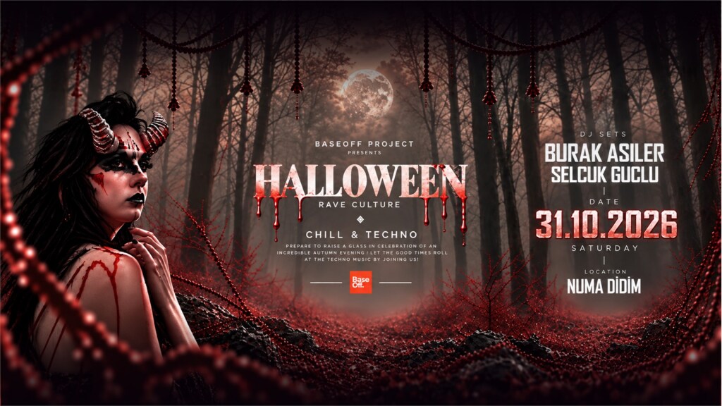 HALLOWEEN PARTY / NUMA BEACH DİDİM