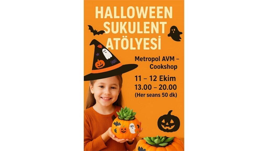 HALLOWEEN SUKULENT ATÖLYESİ