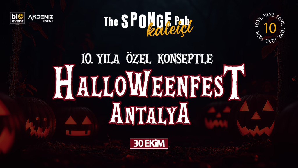 Halloweenfest Antalya 10. Yıl