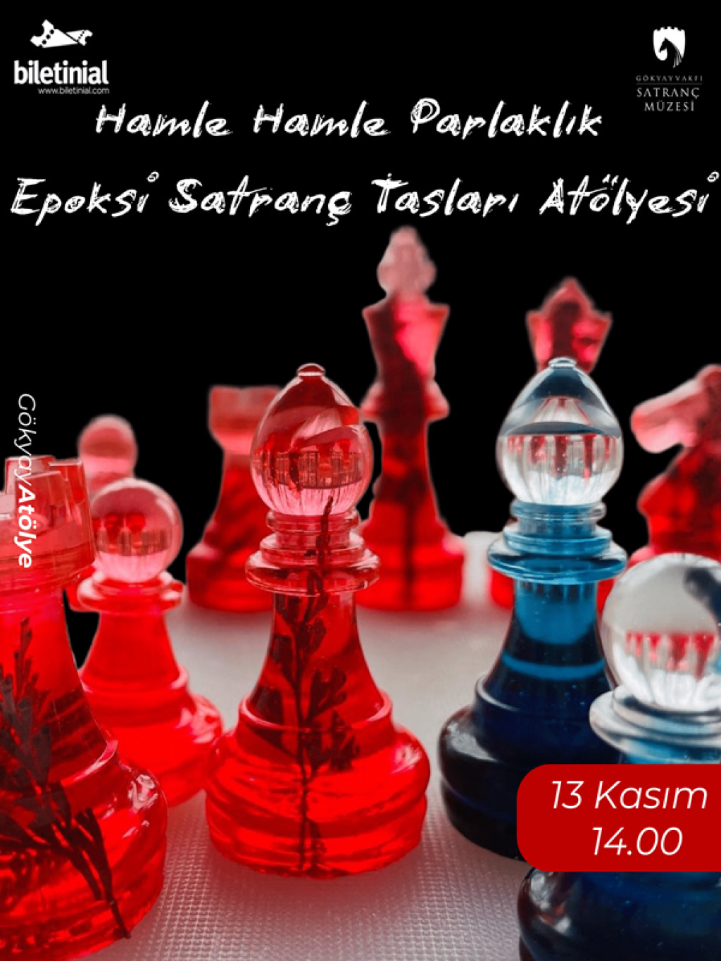 Hamle Hamle Parlaklık – Epoksi Satranç Taşları Atölyesi