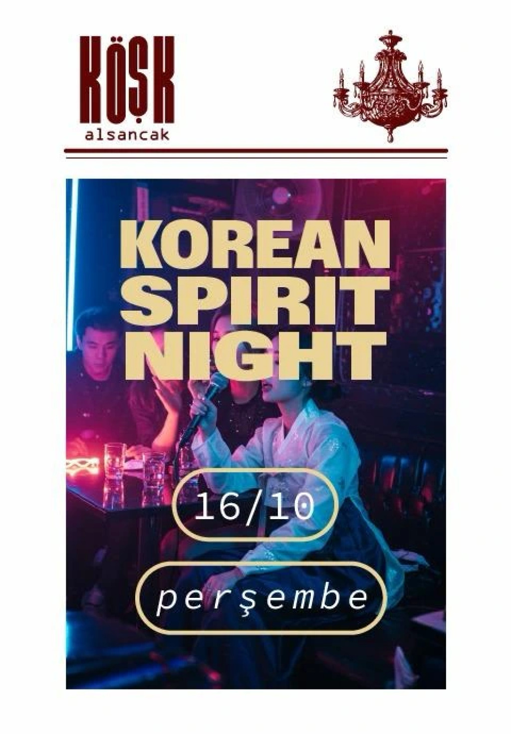 Handeng ile Kore Gecesi: K-Game & Karaoke Night