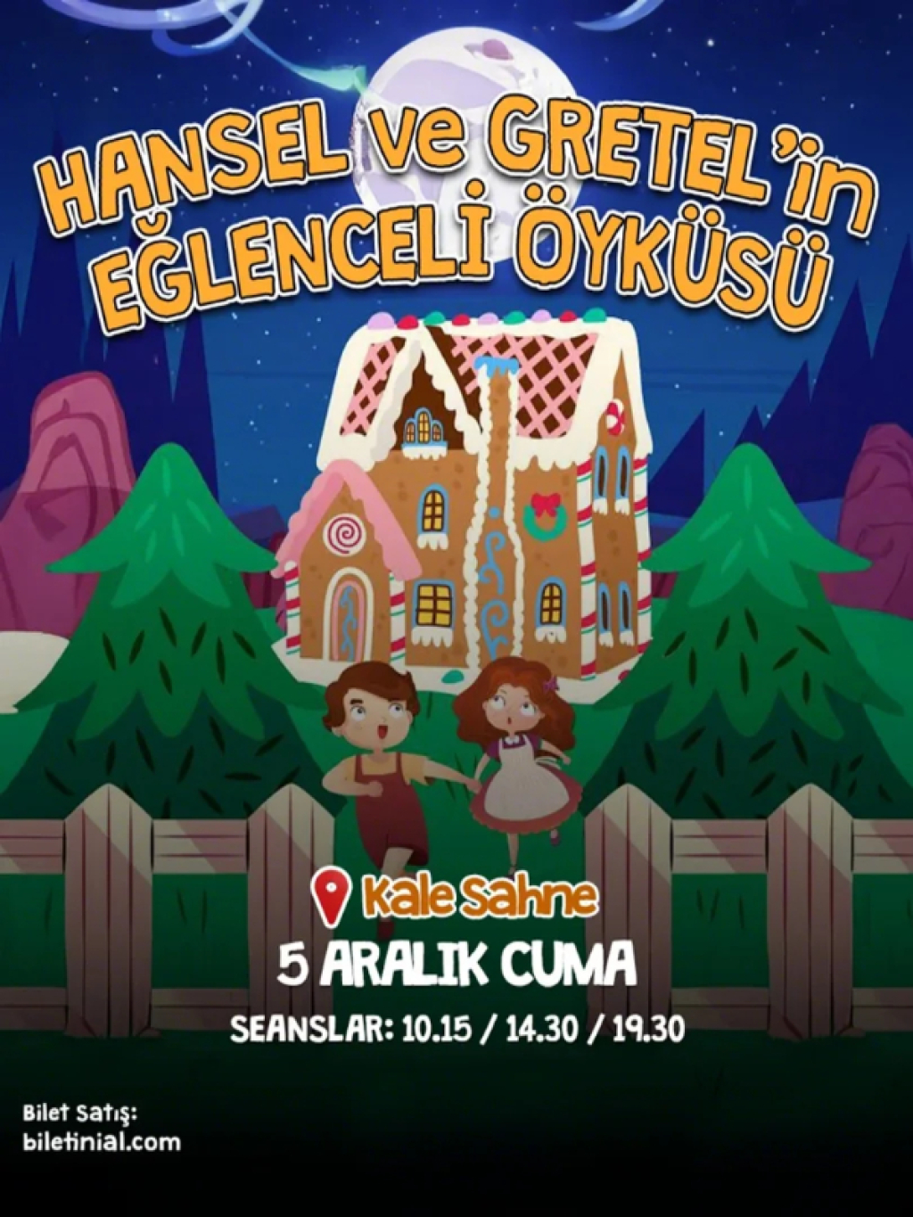 Hansel ve Gratel'in Eğlenceli Öyküsü