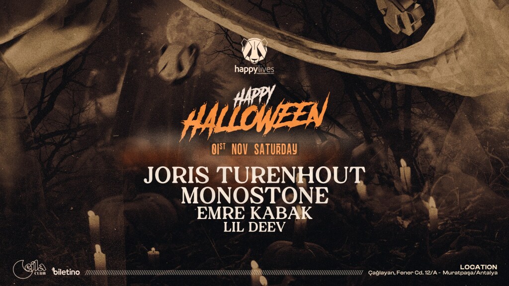 Happy Live's Presents ''Joris Turenhout'' Happy Halloween'25