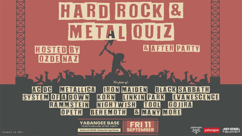 Hard Rock & Metal Quiz Night (with After-Party)