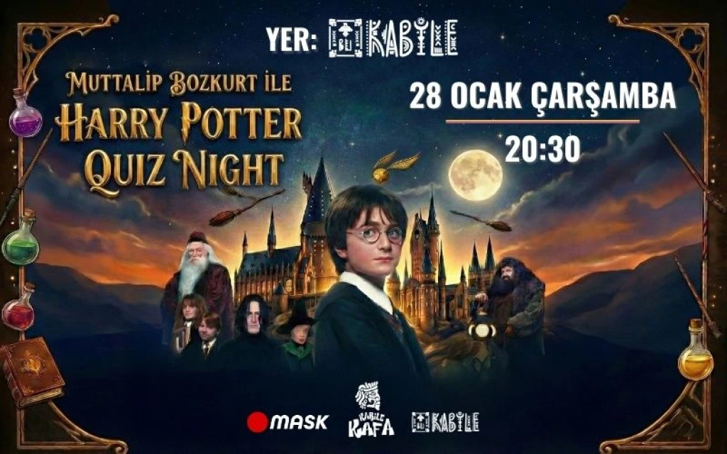 Harry Potter Quiz Night-Muttalip Bozkurt ile