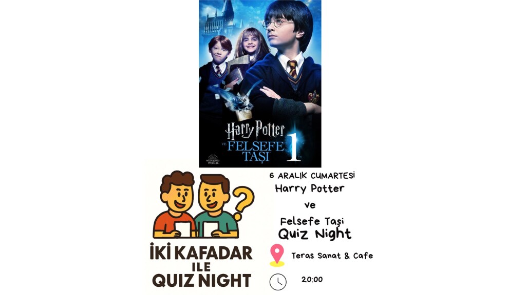 HARRY POTTER VE FELSEFE TAŞI QUİZ NİGHT