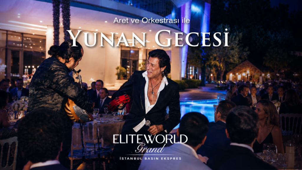 Havuz Başında Yunan Esintileri Elite World Grand İstanbul Basın Ekspres'te!