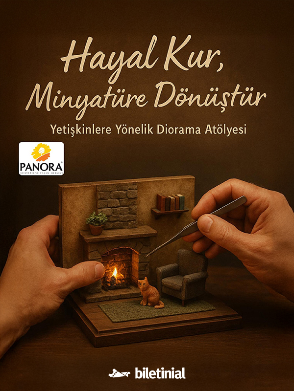 Hayal Kur Minyatüre Dönüştür - Yetişkinler İçin Diorama Atölyesi