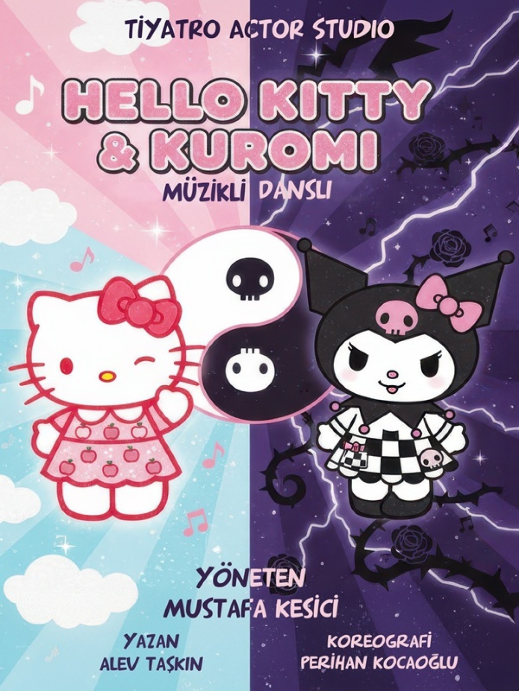 Hello Kitty Ve Kuromi
