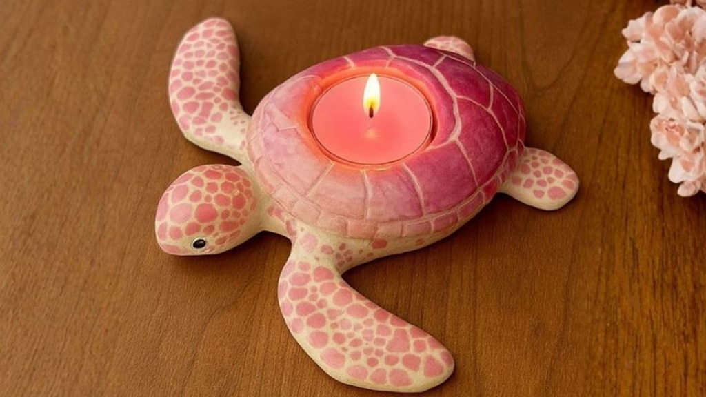 Heykel - Kaplumbağa Mumluk