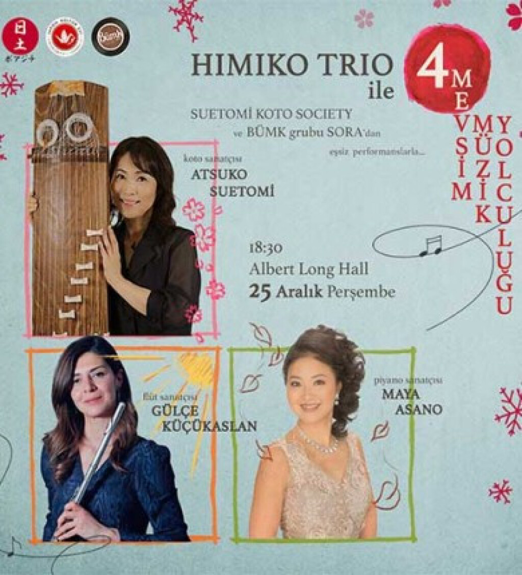 Himiko Trio ile 4 Mevsim Müzik Yolculuğu