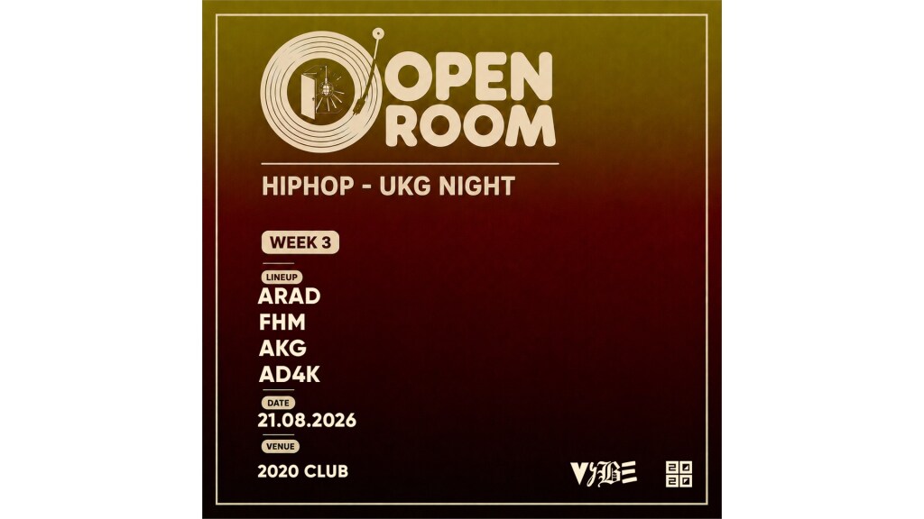 HIP-HOP UKG NIGH OPEN ROOM WEEK 3