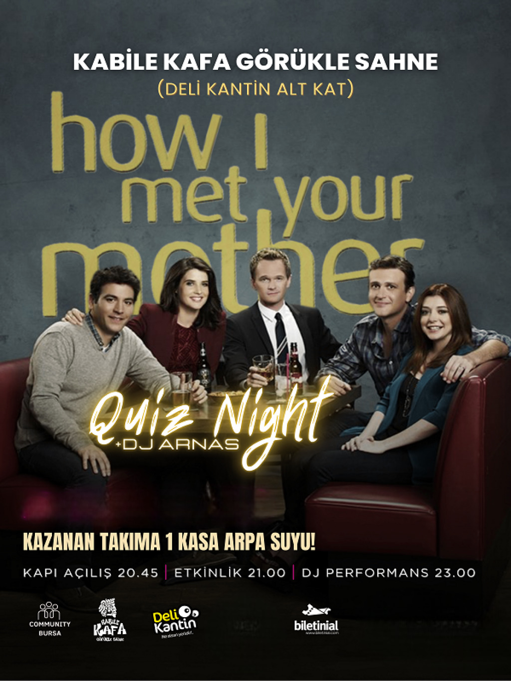 How I Met Your Mother Quiz Night + DJ Arnas