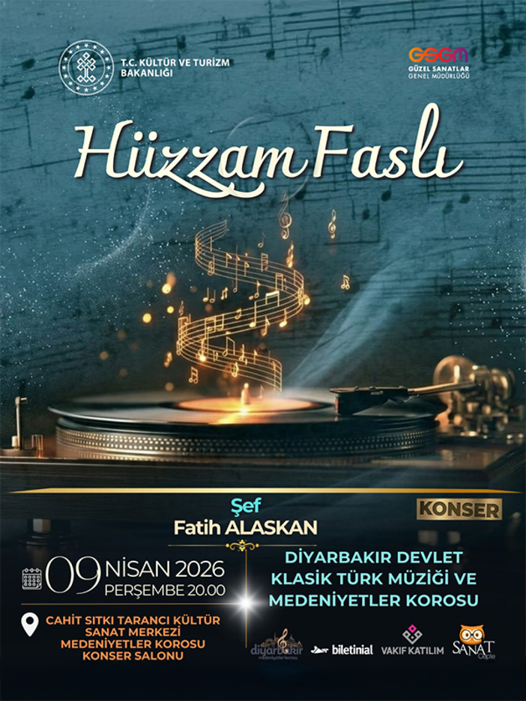 Hüzzam Faslı - Diyarbakır Devlet Klasik Türk Müziği Korosu