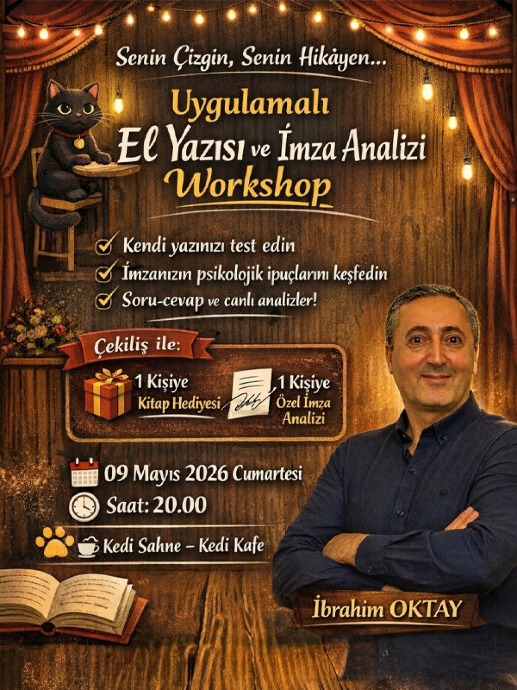 İbrahim Oktay ile Uygulamalı El Yazısı ve İmza Analizi