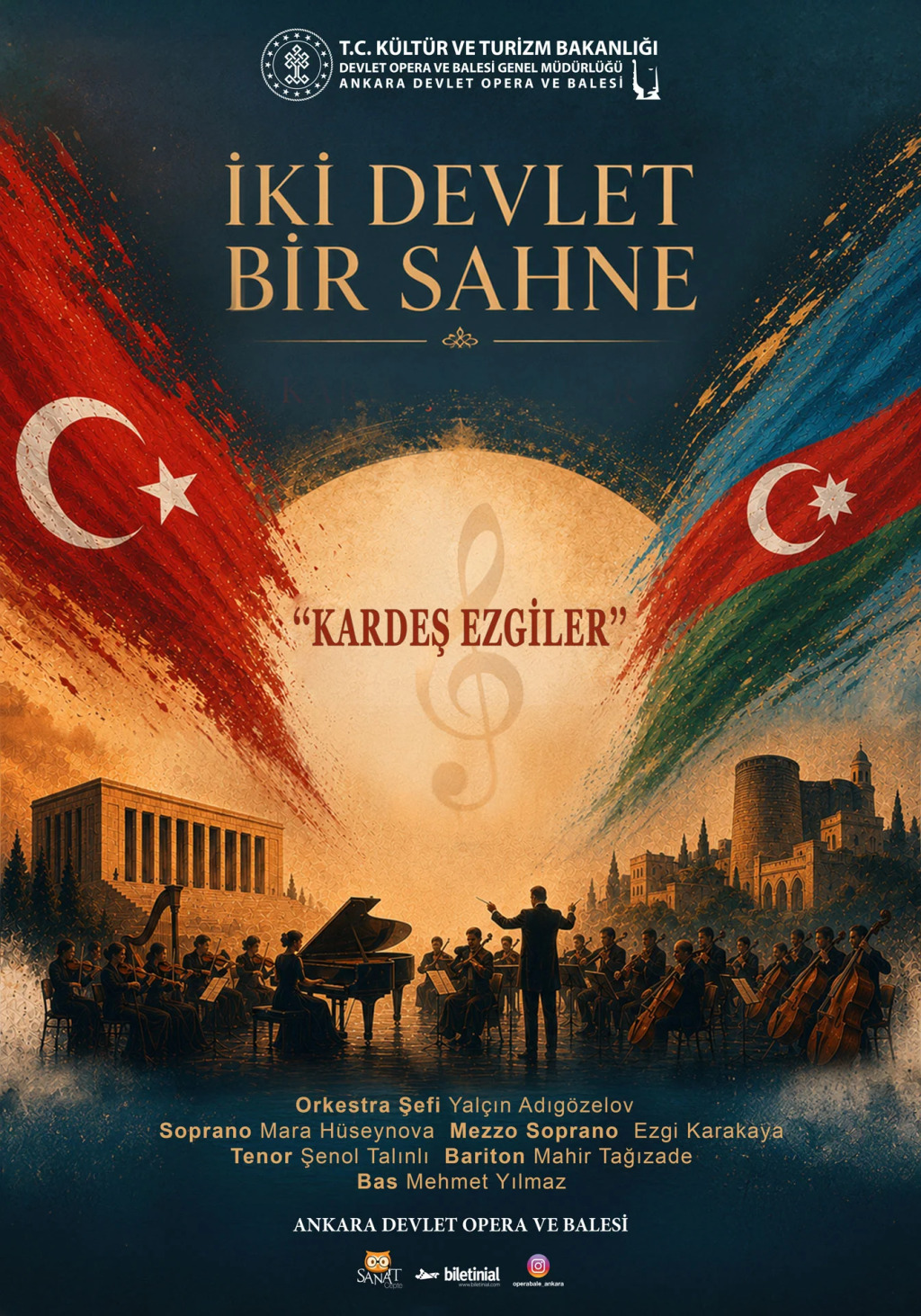 İki Devlet Bir Sahne “Kardeş Ezgiler”