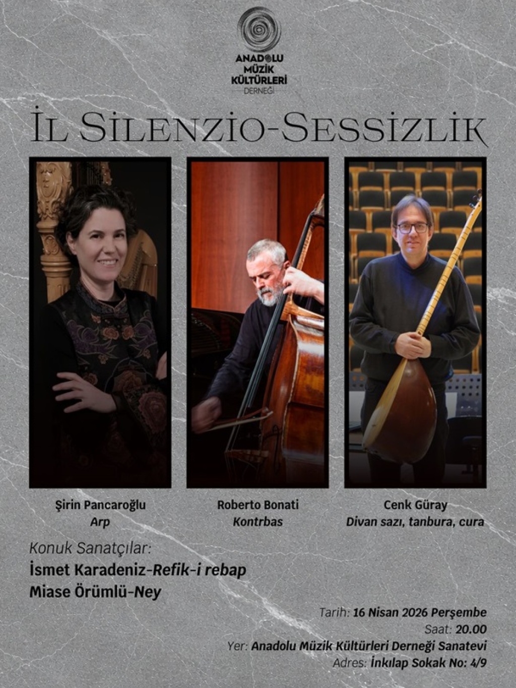 İl Silenzio - Sessizlik (Şirin Pancaroğlu - Roberto Bonati-Cenk Güray)