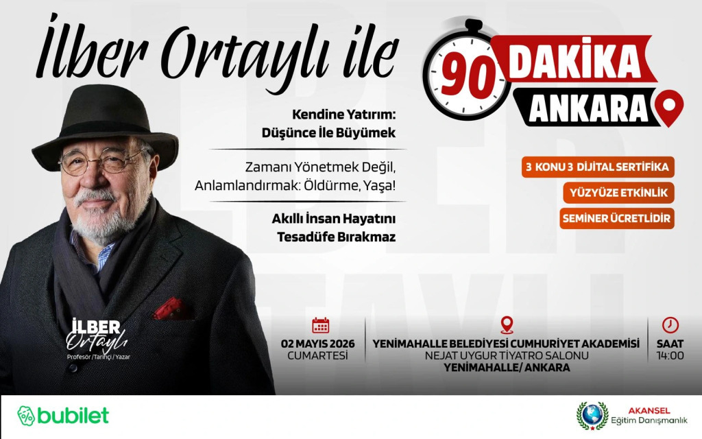 İLBER ORTAYLI İLE 90 Dakika - Ankara