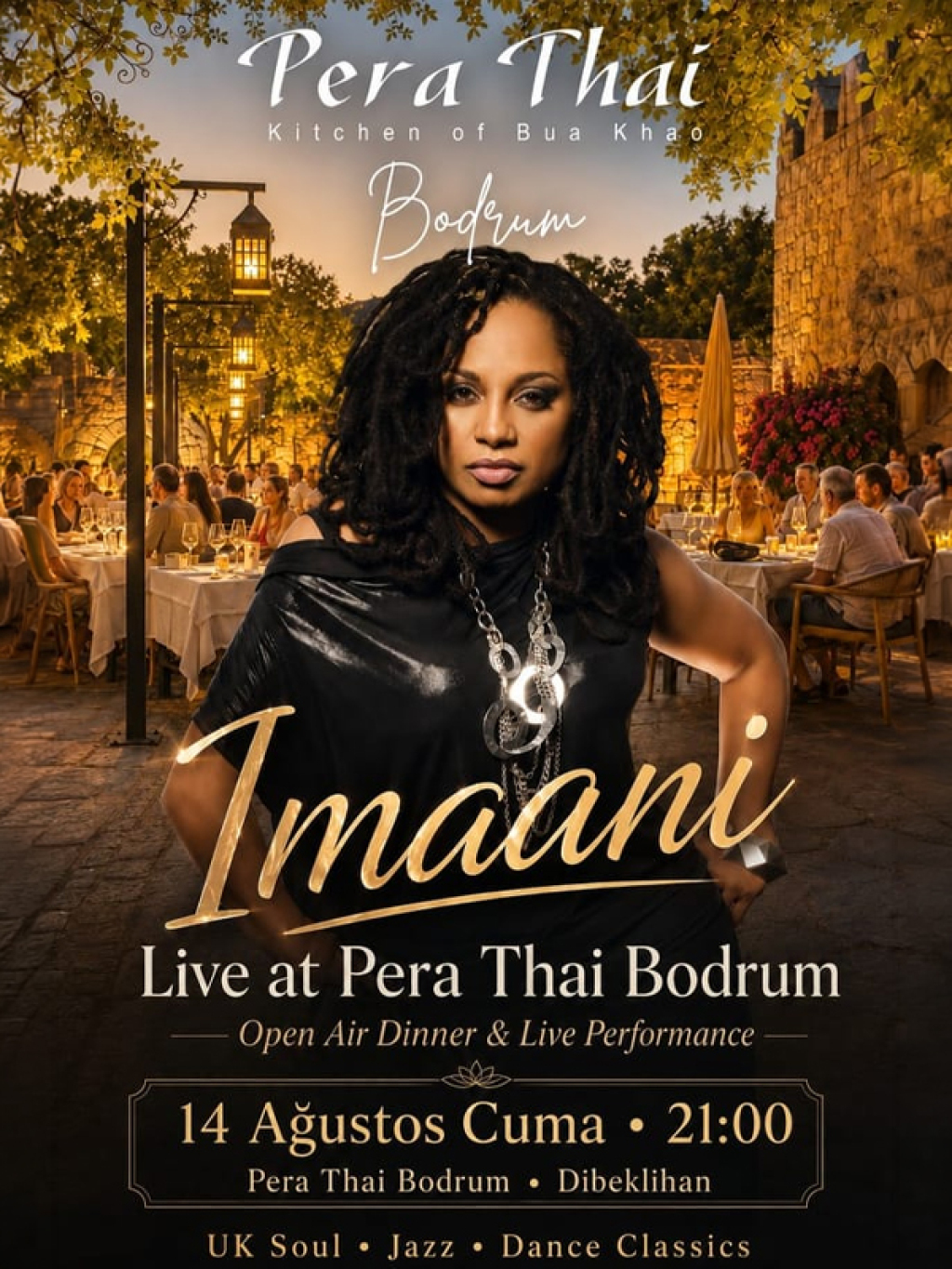 Imaani Live at Pera Thai Bodrum | Soul, Jazz & R&B Night