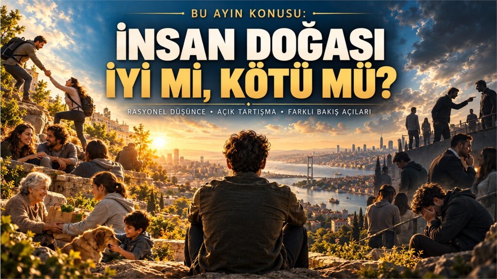 İnsan Doğası İyi Mi, Kötü Mü?