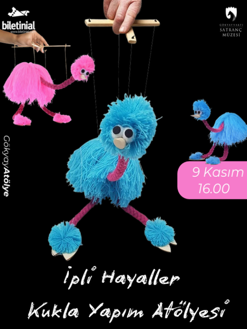 İpli Hayaller: Kukla Yapım Atölyesi