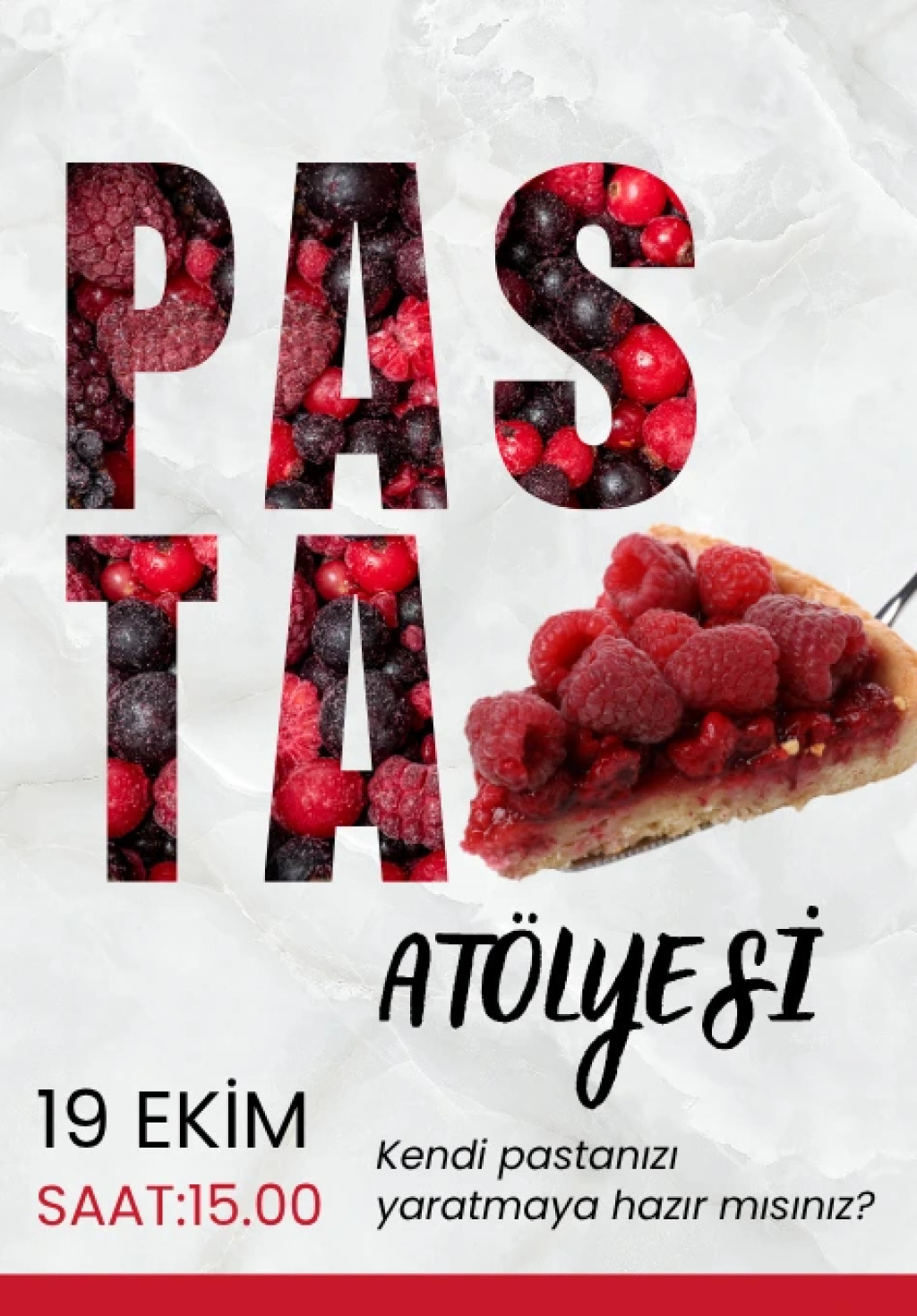 İREM ŞEF'LE PASTA ATÖLYESİ