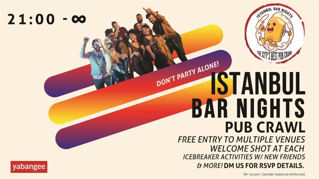 Istanbul Bar Nights: The Ultimate Night Out - Friday Pub Crawl