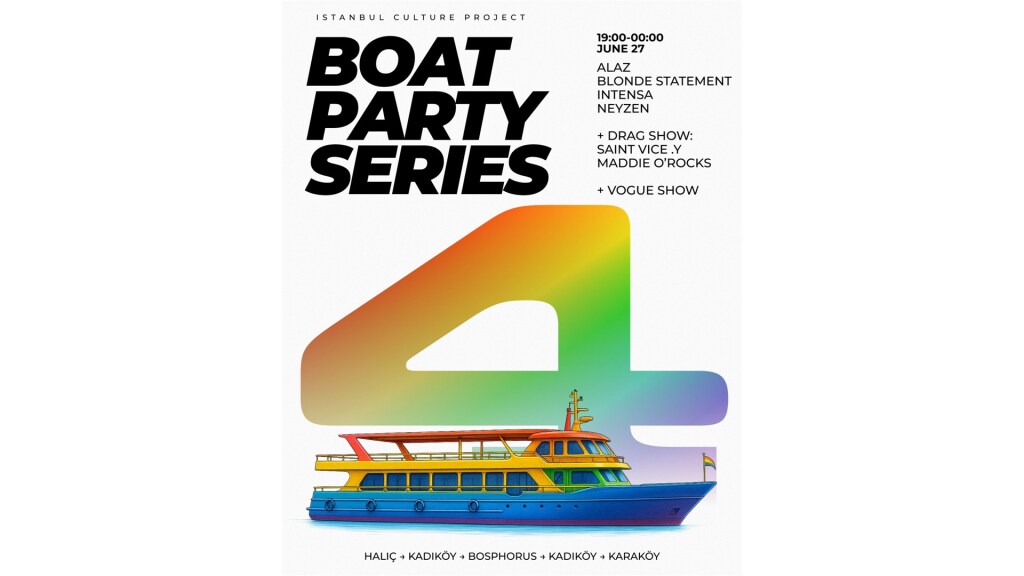 İstanbul Culture Boat Party vol. 4 Pride Edition 2
