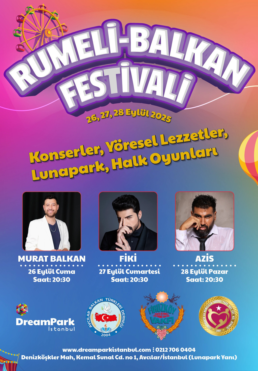İstanbul Rumeli & Balkan Festivali – Azis & Fiki