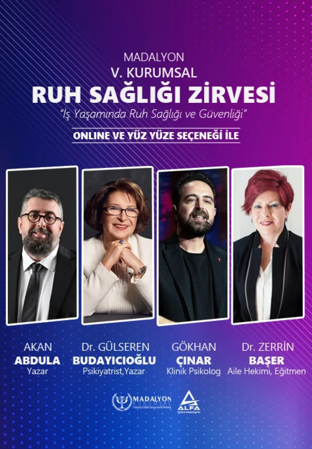 İstanbul V.Kurumsal Ruh Sağlığı Zirvesi (ONLINE KATILIM) / 19 Ekim 2025