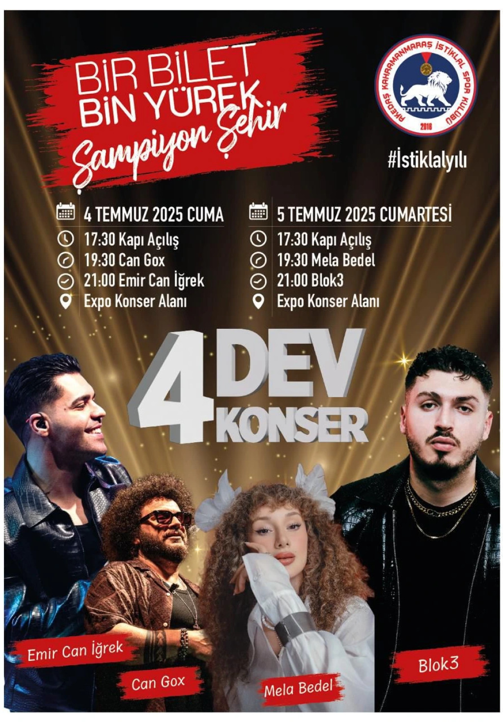 İstiklal Spor Şampiyonluk