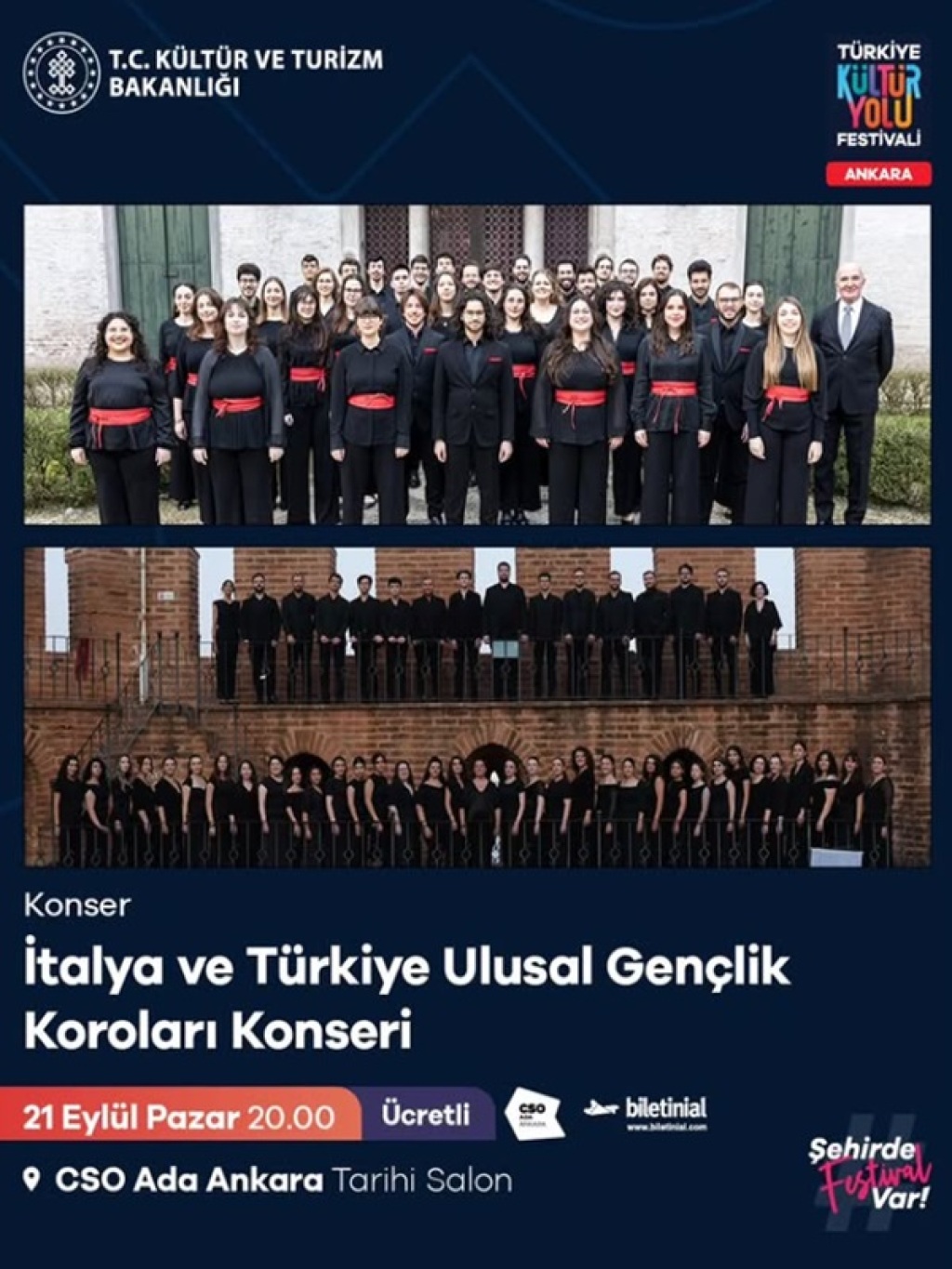 İtalya ve Türkiye Ulusal Gençlik Koroları
