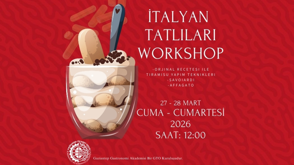 İtalyan Tatlıları Atölyesi