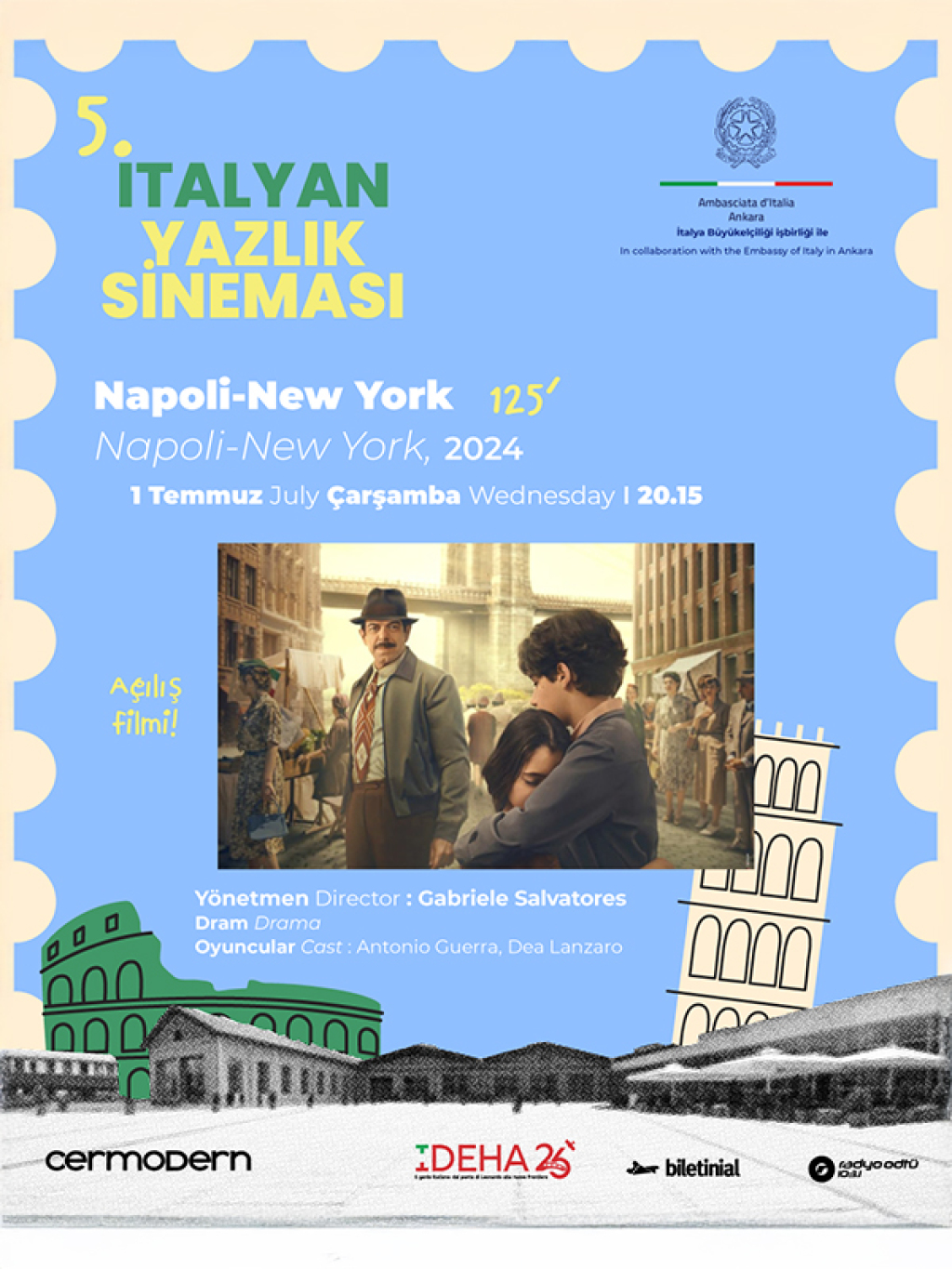 İtalyan Yazlık Sineması: Napoli-New York